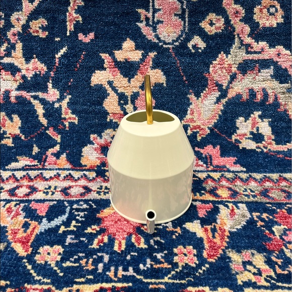 Watering Can🪴💦 Ivory and Gold 30oz Watering Can Maria Seipel VATTENKRASSE Ikea - Picture 11 of 12